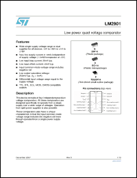 Click here to download LM2901YDT Datasheet
