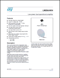 Click here to download JLM2904WH-CD1 Datasheet
