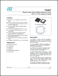 Click here to download TS4657IQT Datasheet