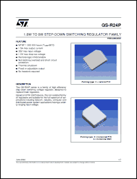 Click here to download GS-R24P0181.5 Datasheet