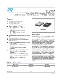Click here to download STG4259 Datasheet