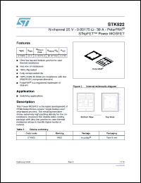 Click here to download STK822 Datasheet
