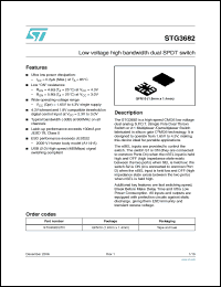 Click here to download STG3682QTR Datasheet