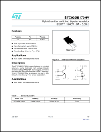 Click here to download STC03DE170HV_07 Datasheet