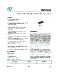 Click here to download STLED316S_08 Datasheet