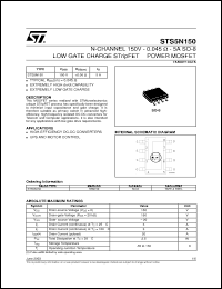 Click here to download STS5N150 Datasheet