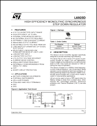 Click here to download L6925D_04 Datasheet