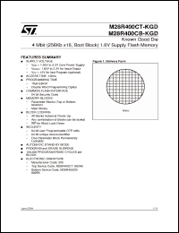 Click here to download M28R400CT-KGD Datasheet