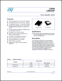 Click here to download L9954XP Datasheet