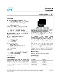 Click here to download STW8019A Datasheet
