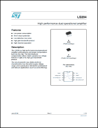 Click here to download LS204CN Datasheet