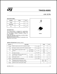 Click here to download TN4035-600G-TR Datasheet