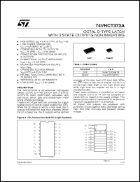 Click here to download 74VHCT373AMTR Datasheet