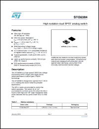 Click here to download STG6384 Datasheet