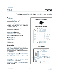 Click here to download TS2012IQT Datasheet