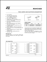Click here to download M54HC4050D Datasheet