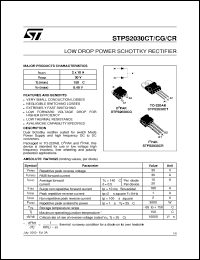 Click here to download STPS2030CG-TR Datasheet