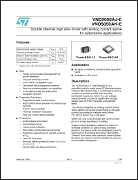 Click here to download VND5050AJ-E_08 Datasheet