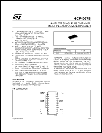 Click here to download HCF4067M013TR Datasheet