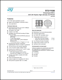 Click here to download ST21Y036 Datasheet