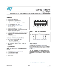 Click here to download EMIF08-1502M16 Datasheet
