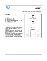 Click here to download MC33079YDT Datasheet