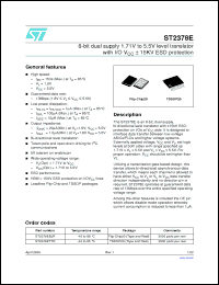 Click here to download ST2378E-06 Datasheet