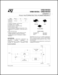 Click here to download VNS1NV0413TR Datasheet
