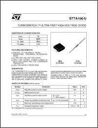 Click here to download STTA106RL Datasheet