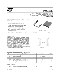 Click here to download PD54008L Datasheet