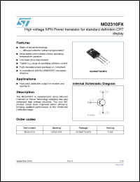 Click here to download MD2310FX Datasheet