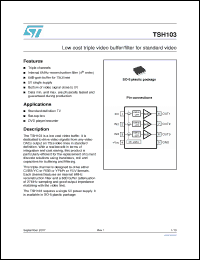 Click here to download TSH103ID Datasheet