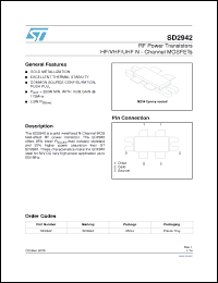 Click here to download SD2942 Datasheet