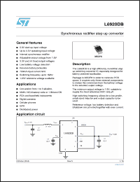 Click here to download L6920DBTR Datasheet