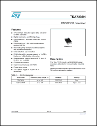 Click here to download TDA7333NTR Datasheet