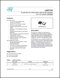 Click here to download LED7707TR Datasheet