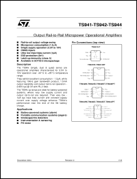 Click here to download TS941IL Datasheet