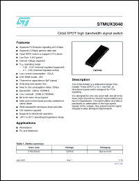 Click here to download STMUX3040 Datasheet