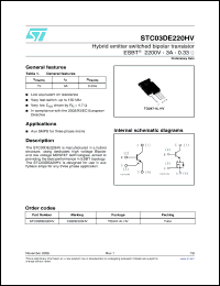 Click here to download C03DE220HV Datasheet