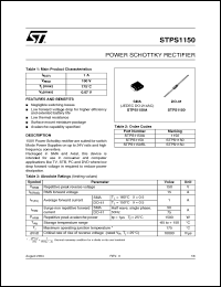 Click here to download STPS1150 Datasheet