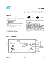 Click here to download L6385E Datasheet