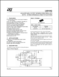 Click here to download L6910GTR Datasheet