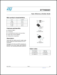 Click here to download STTH6002C_06 Datasheet