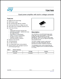 Click here to download TDA7565_08 Datasheet