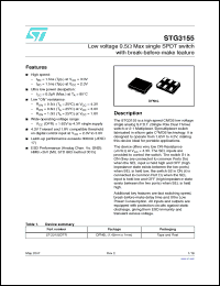 Click here to download STG3155DTR Datasheet