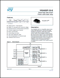 Click here to download VN340SP-33-E Datasheet