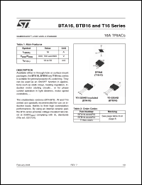Click here to download T1635-XXXG-TR Datasheet