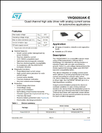 Click here to download VNQ5050AK-E Datasheet