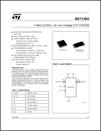 Click here to download M27V402-150K6TR Datasheet