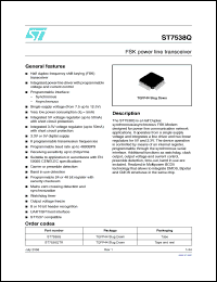 Click here to download ST7538QTR Datasheet